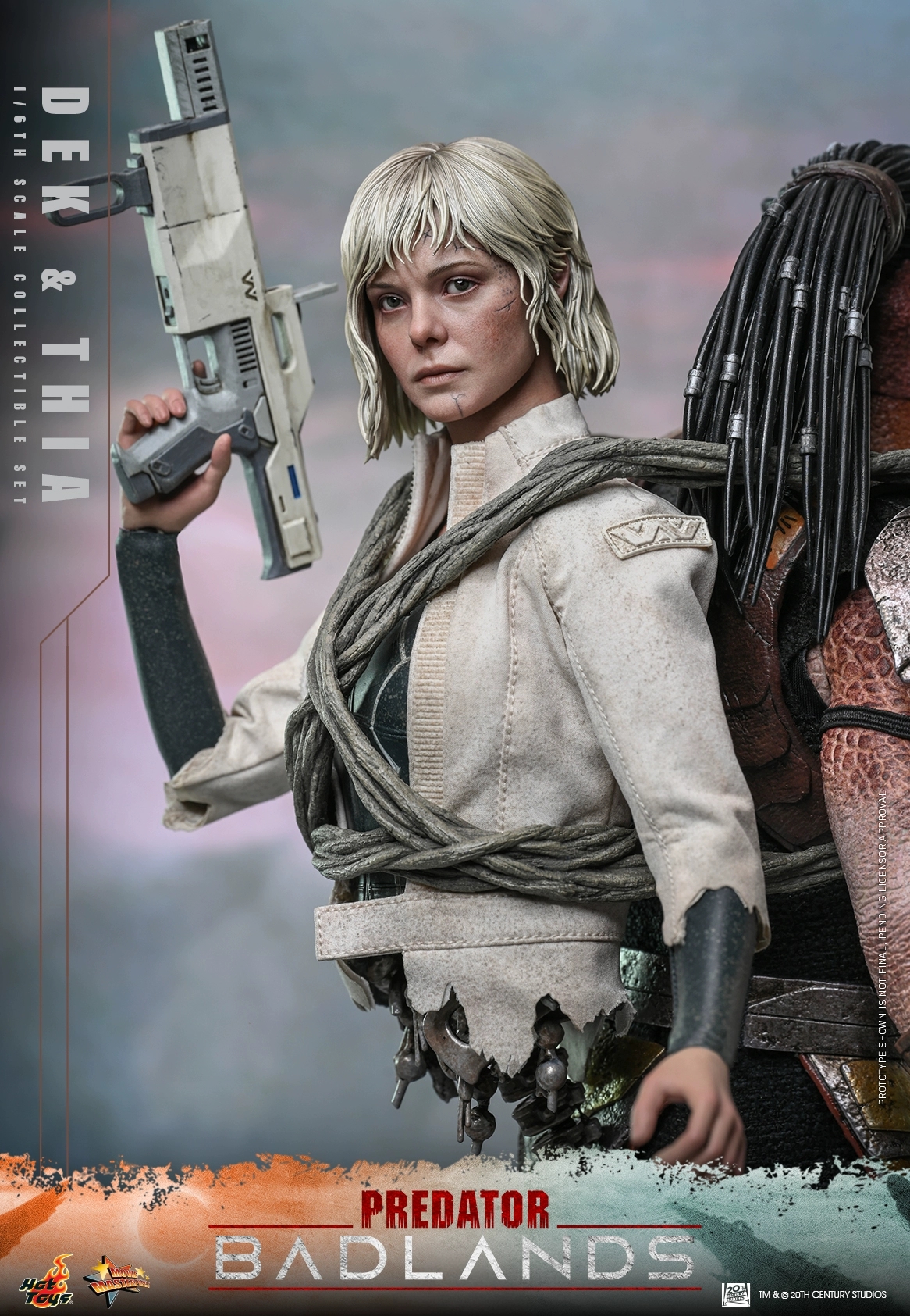 Hottoys - Predator: Badlands Dek and Thia 1/6th scale Collectible Figure Set MMS849 MMS850 (Licensed)