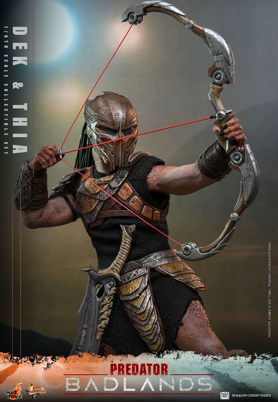 Hottoys - Predator: Badlands Dek and Thia 1/6th scale Collectible Figure Set MMS849 MMS850 (Licensed)