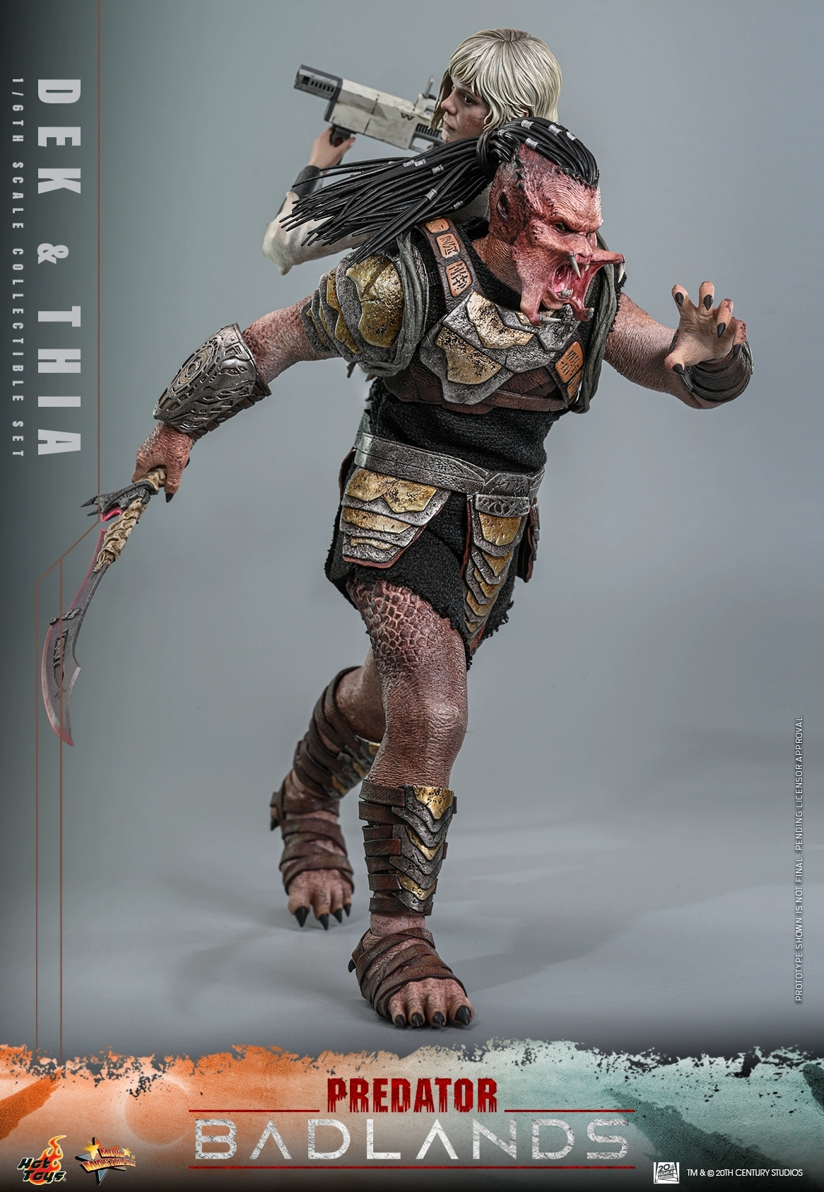 Hottoys - Predator: Badlands Dek and Thia 1/6th scale Collectible Figure Set MMS849 MMS850 (Licensed)
