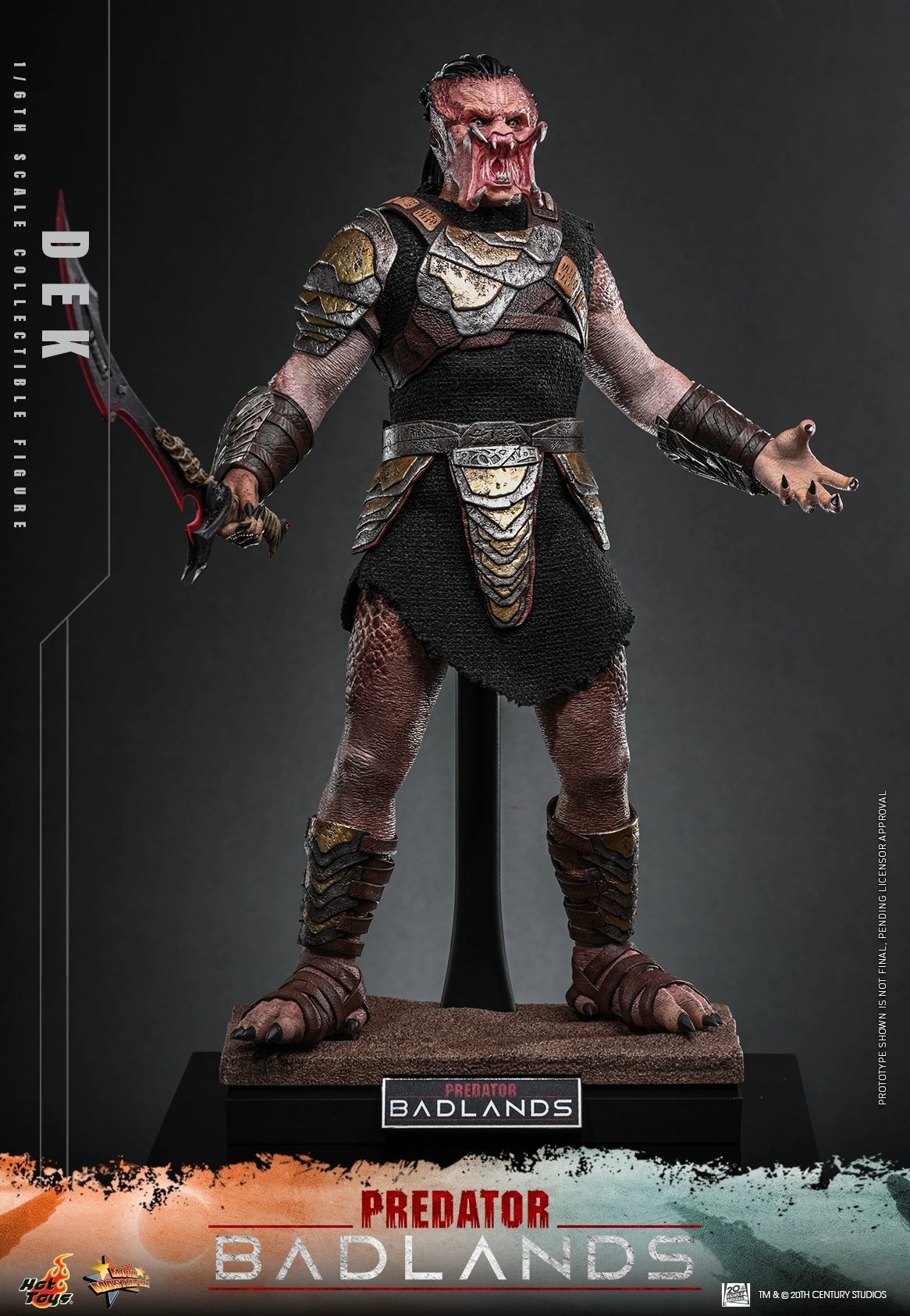 Hottoys - Predator: Badlands Dek and Thia 1/6th scale Collectible Figure Set MMS849 MMS850 (Licensed)
