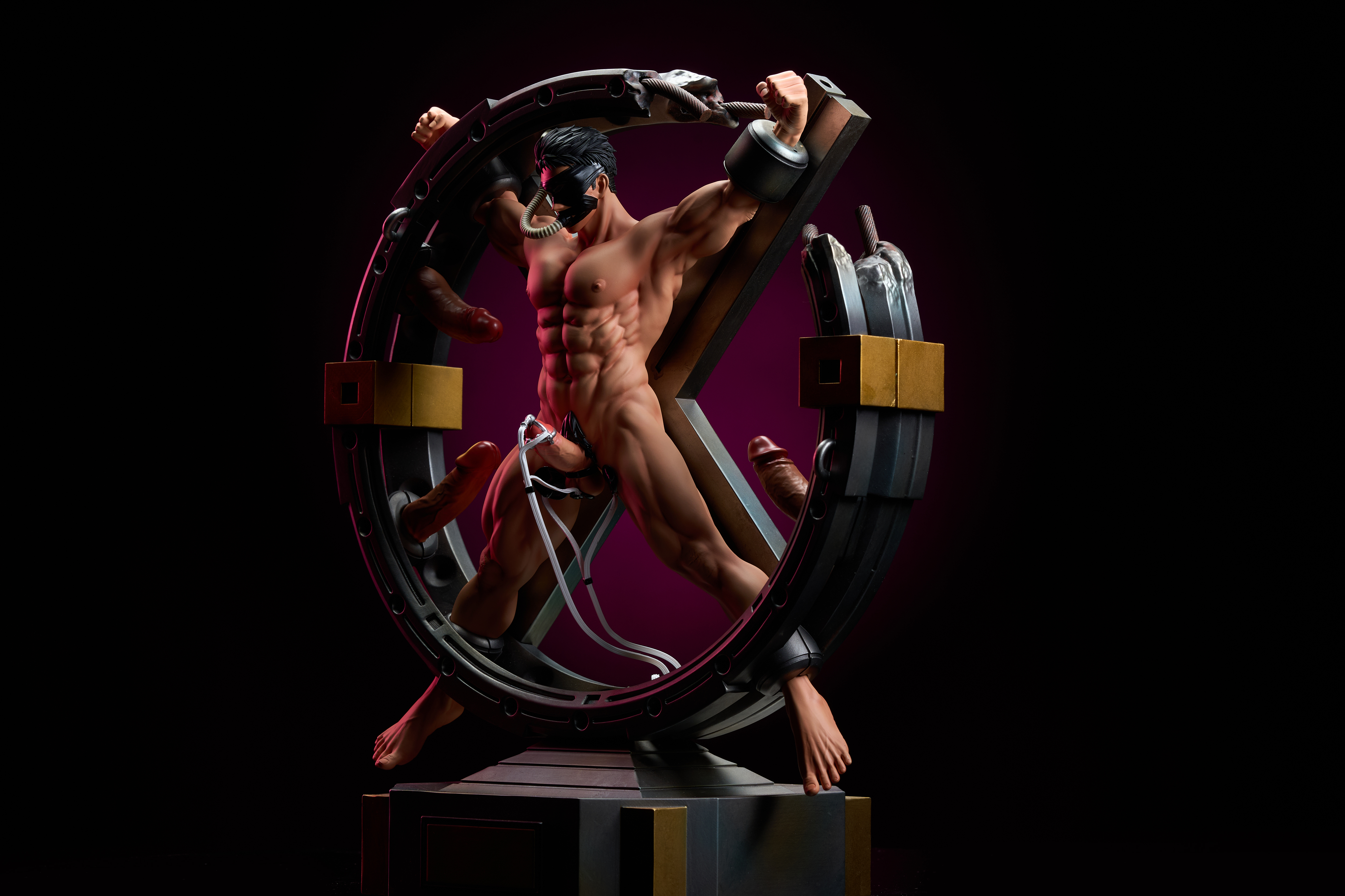 BDSM Studio -  Akitaru Ōbi Statue 