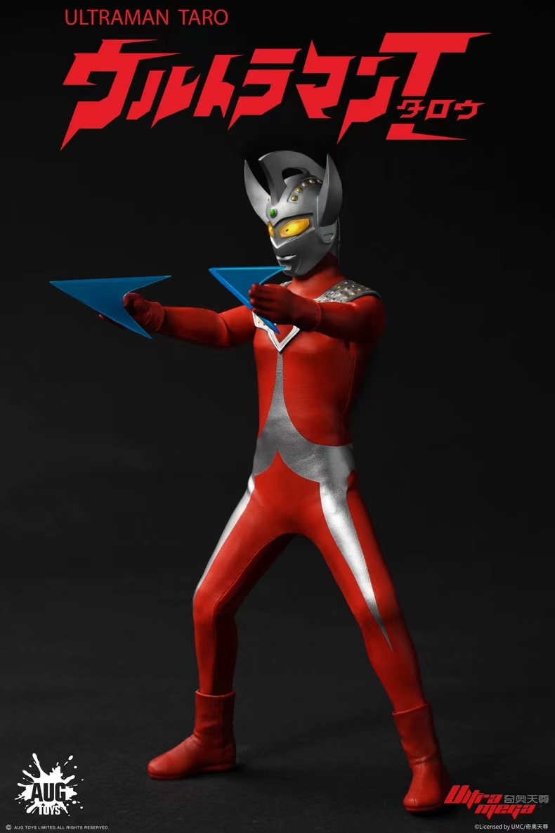 AUGTOYS - Ultraman Taro Soft Goods Articulated Figure F6001 (Licensed)Statue 