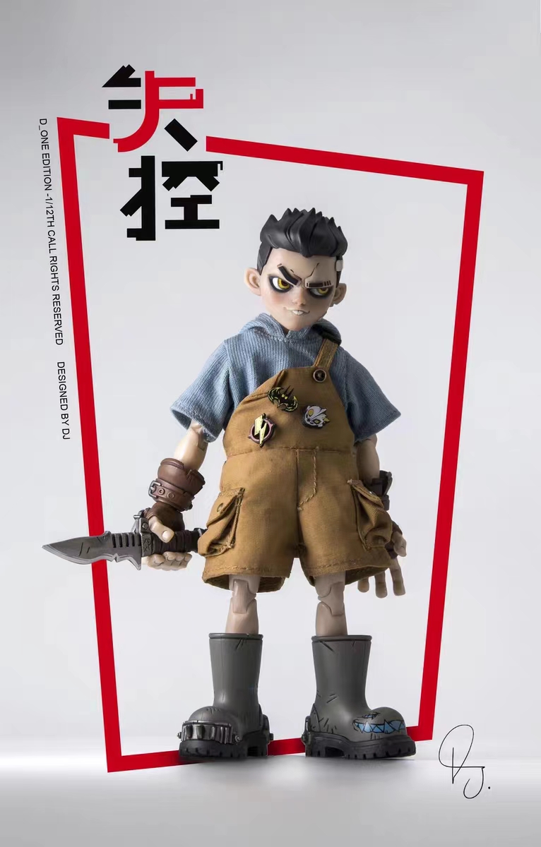 D ONE Studio - RAGE-ZBOYS 1/12 Action Figure (Licensed)