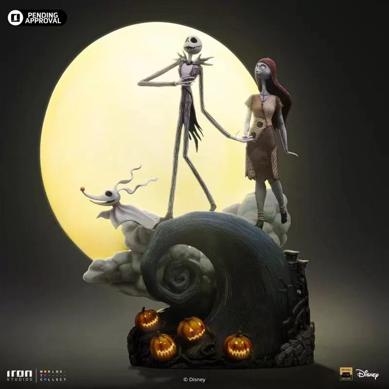 Iron Studio - Jack and Sally - Nightmare Before Christmas - Art Scale 1/10 Statue (Licensed)Statue 