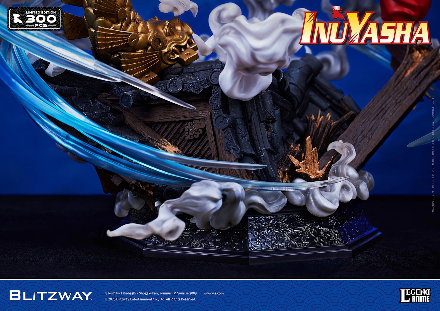 BLITZWAY - Legend Anime Inuyasha X Sesshomaru Statue (Licensed)