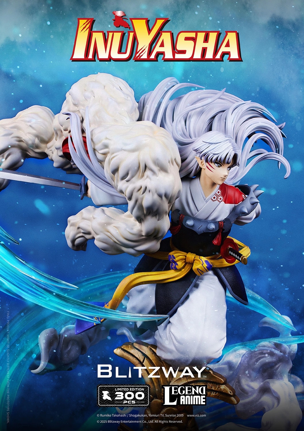 BLITZWAY - Legend Anime Inuyasha X Sesshomaru Statue (Licensed)