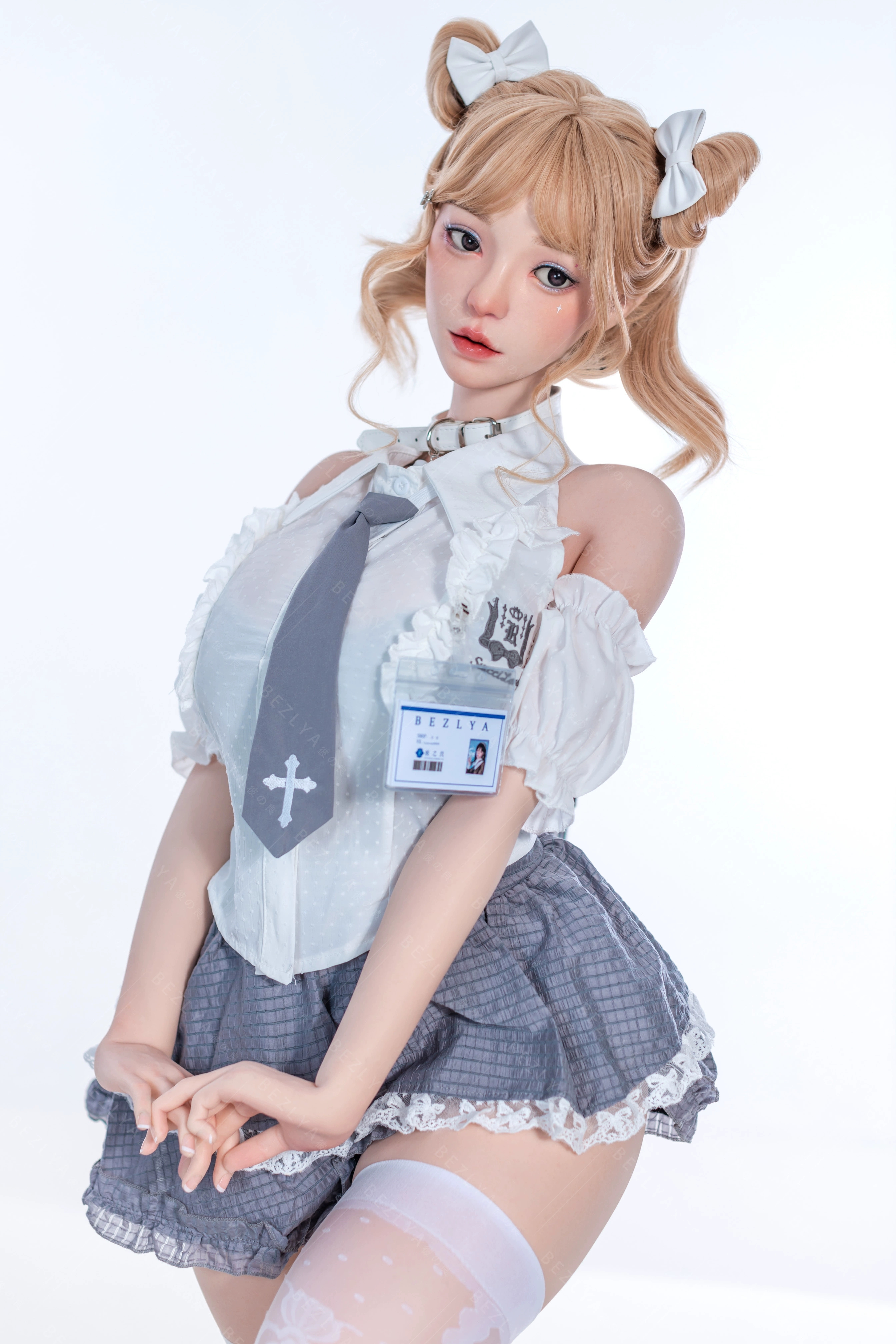 Bezlya - Little Cake - Qingtang - 2.2CF Series No.1 Makeup 1/1 Scale Silicone Doll (Licensed) Statue 
