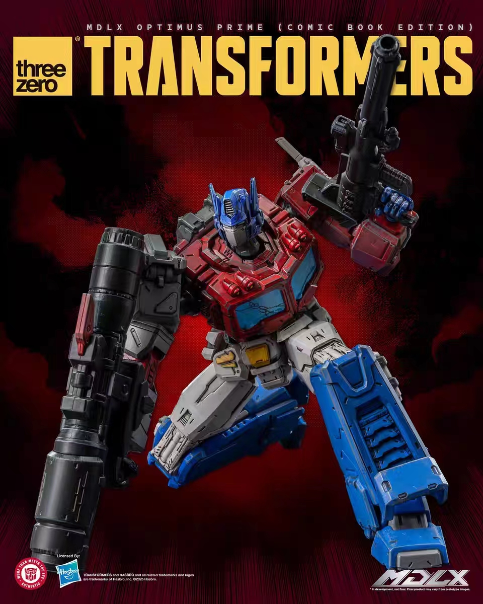 Threezero - Transformers MDLX Optimus Prime (Comic Book Edition) 3Z08710W0 (Licensed) Action Figure 