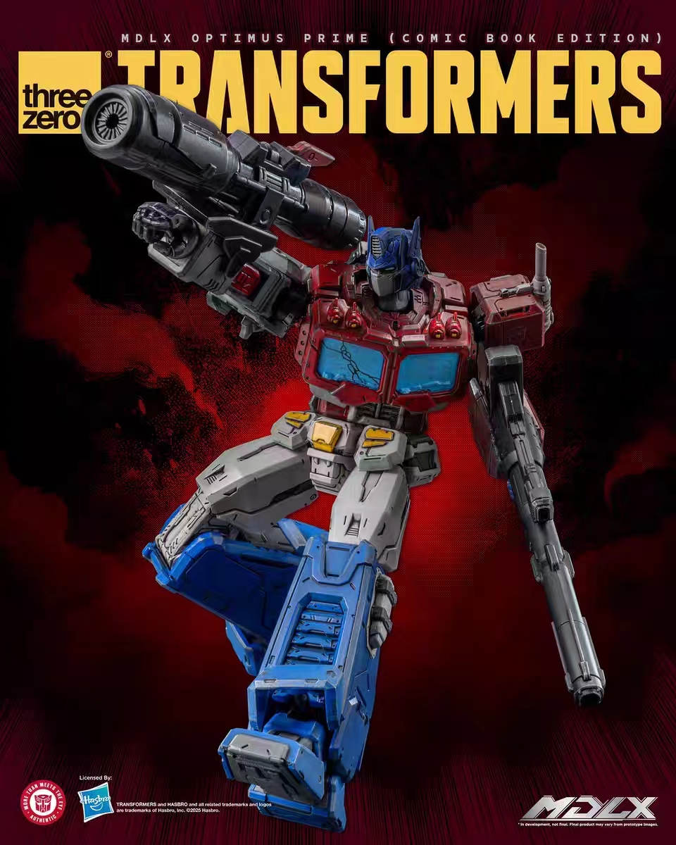Threezero - Transformers MDLX Optimus Prime (Comic Book Edition) 3Z08710W0 (Licensed) Action Figure 