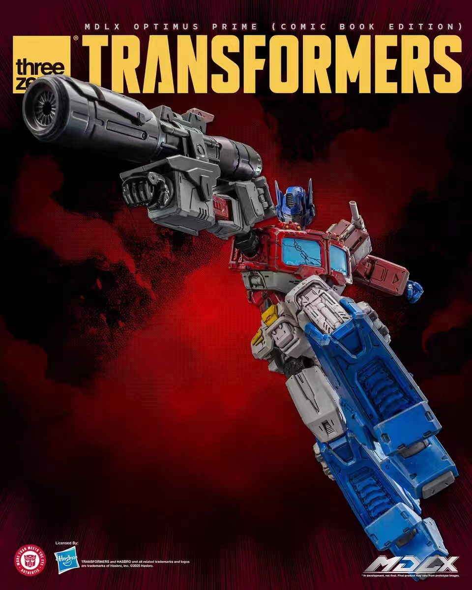 Threezero - Transformers MDLX Optimus Prime (Comic Book Edition) 3Z08710W0 (Licensed) Action Figure 