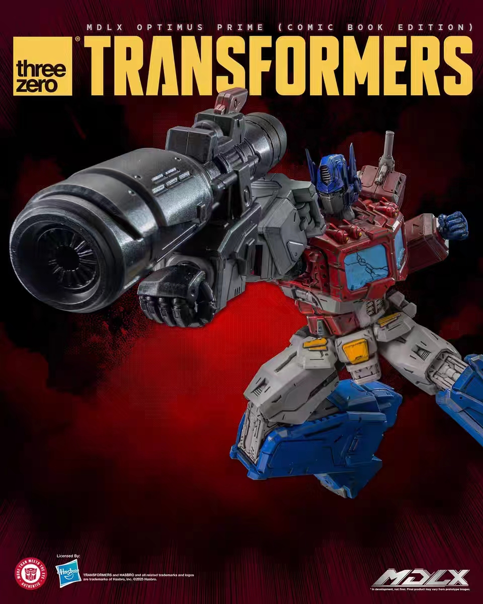 Threezero - Transformers MDLX Optimus Prime (Comic Book Edition) 3Z08710W0 (Licensed) Action Figure 