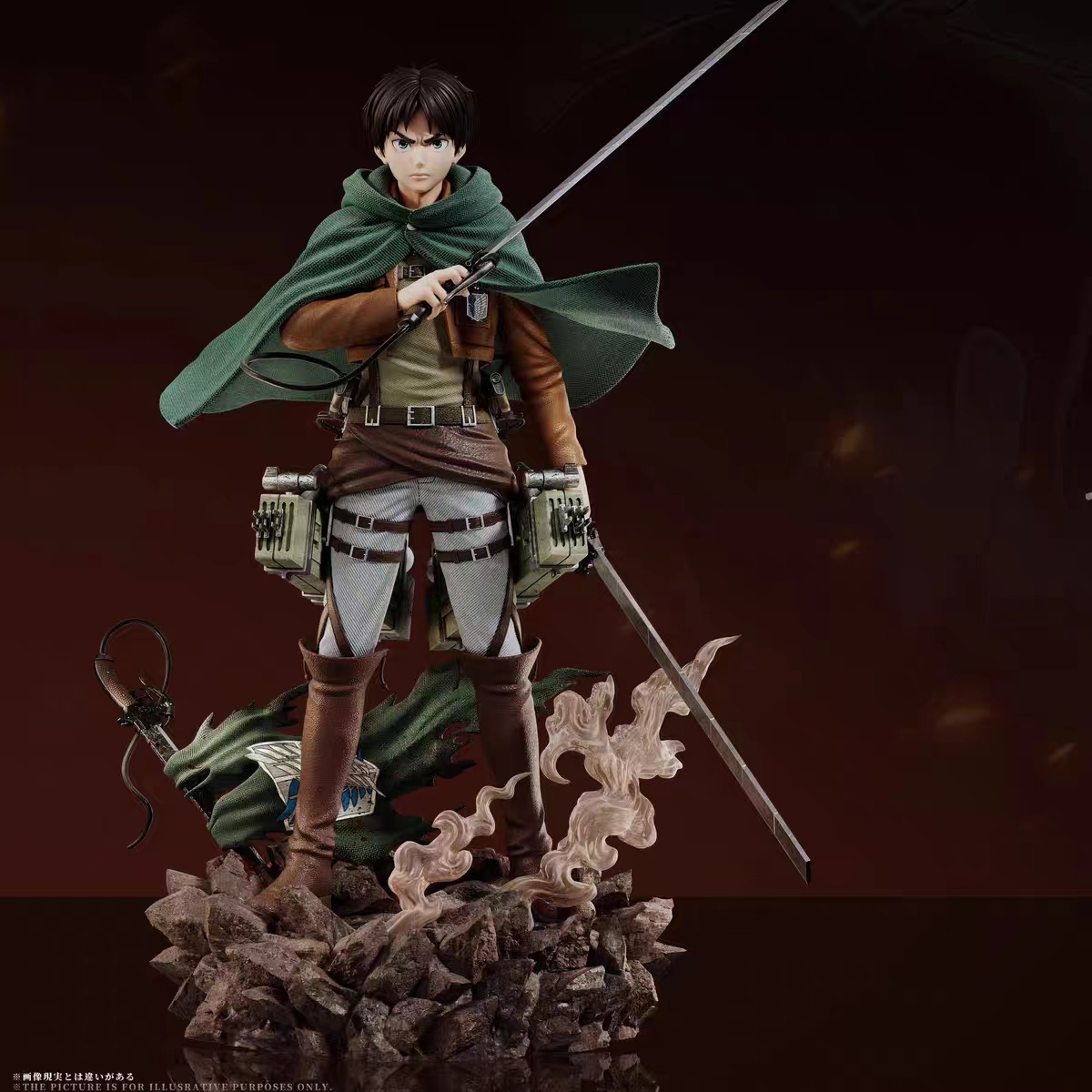 AZ Studio - Wings of Freedom Eren Jeager 1/3 Statue