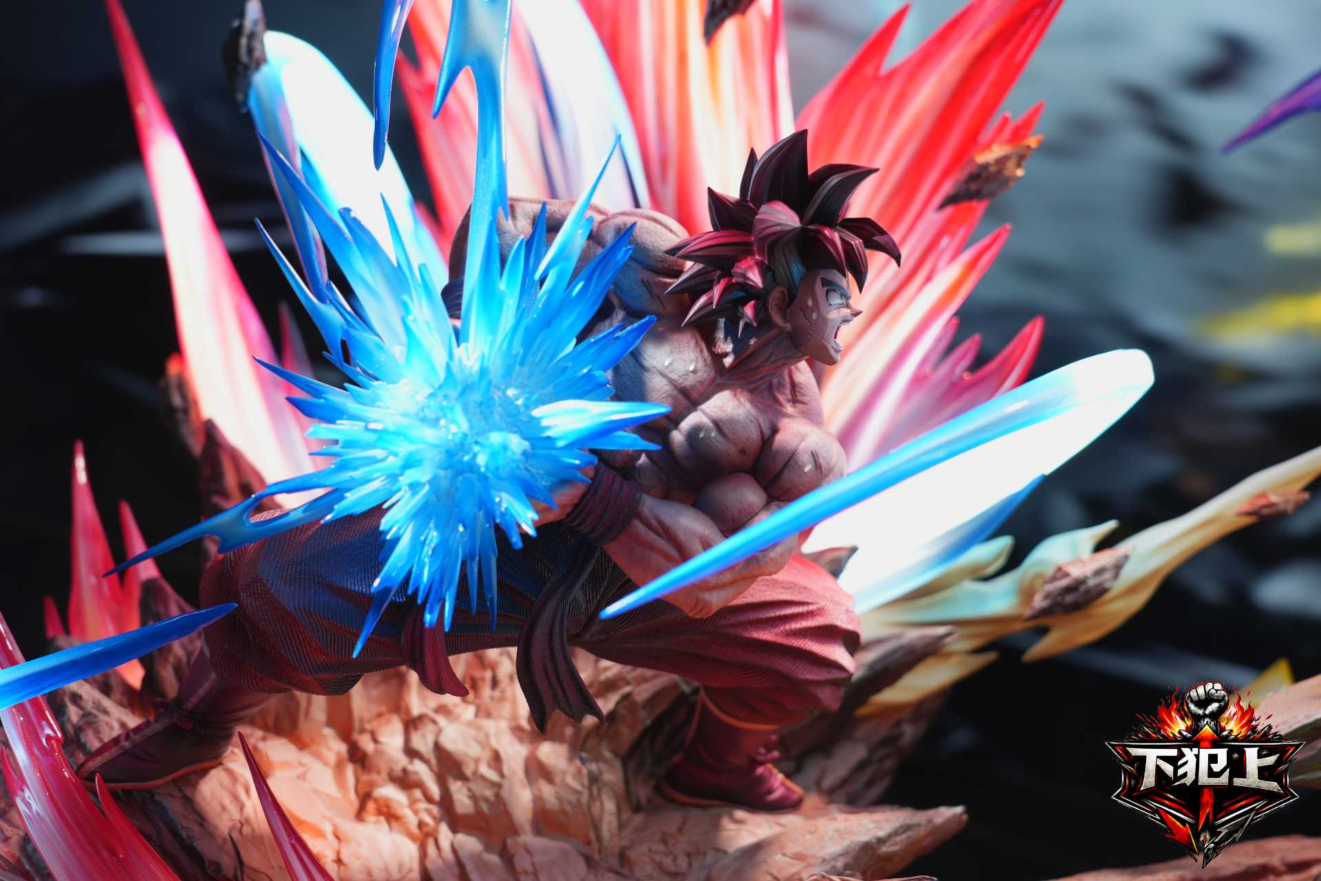 Xia Fan Shang Studio - Goku vs Vegeta Dragon Ball Statue 