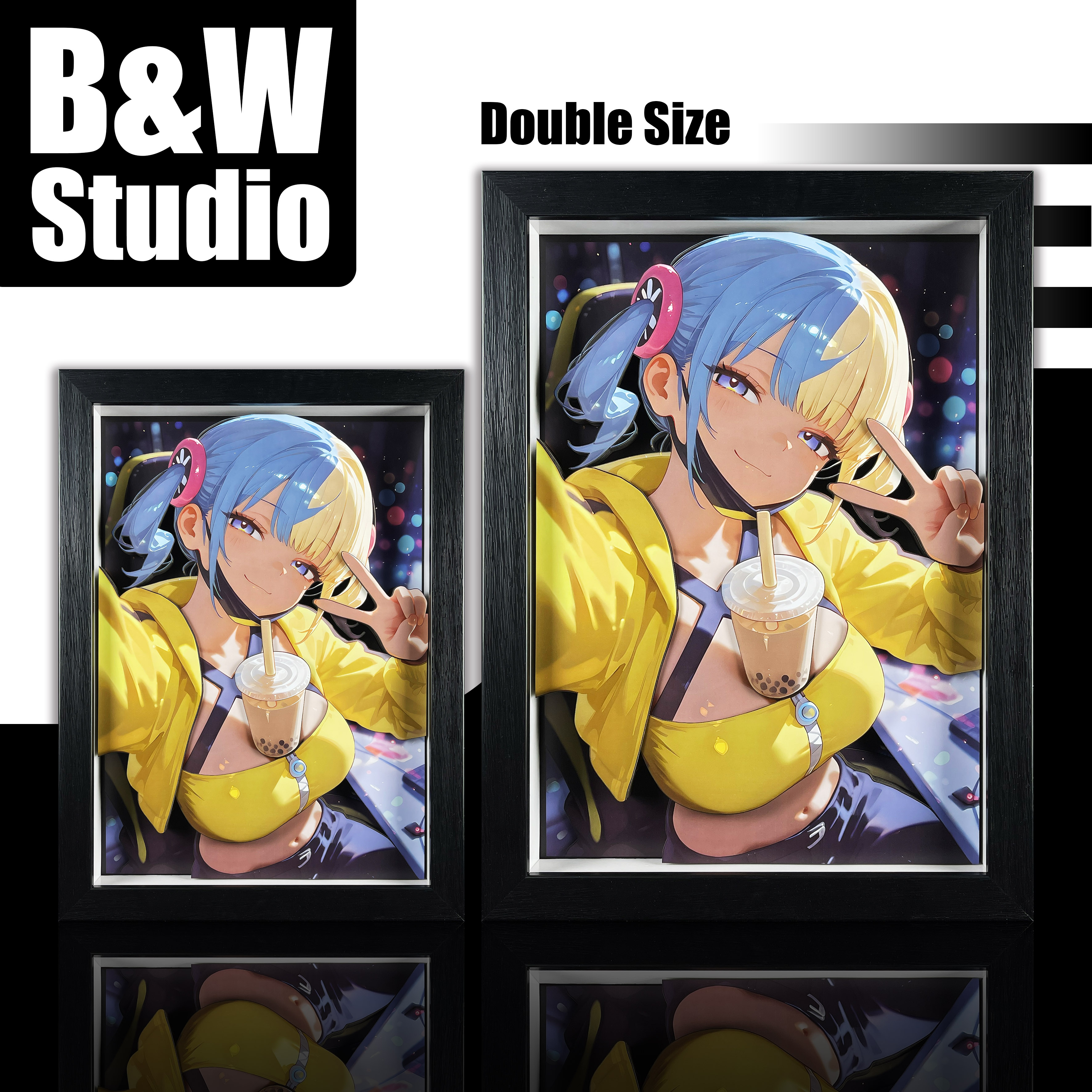 B&W Studio - Canari 3D Decorative Painting Pokemon