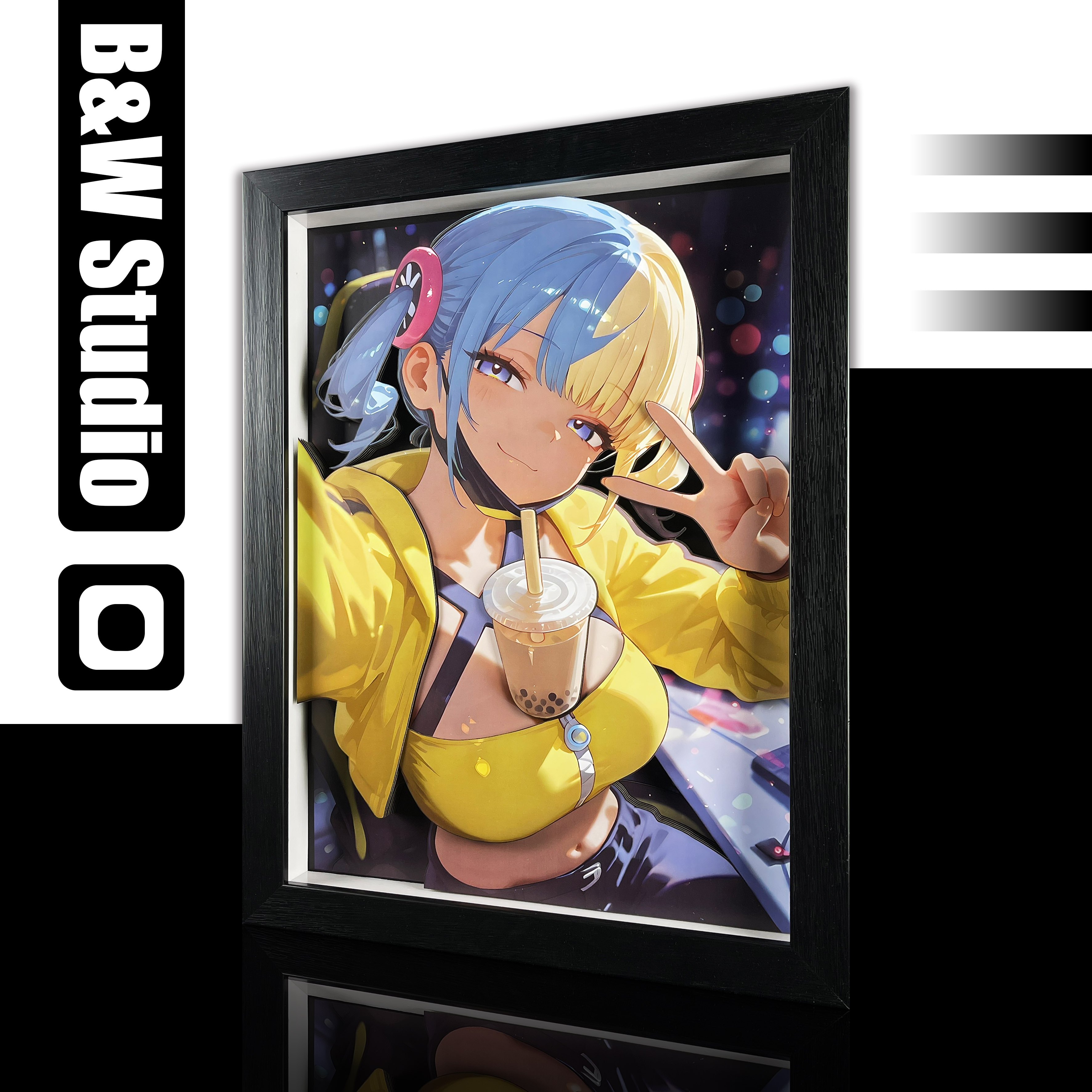 B&W Studio - Canari 3D Decorative Painting Pokemon