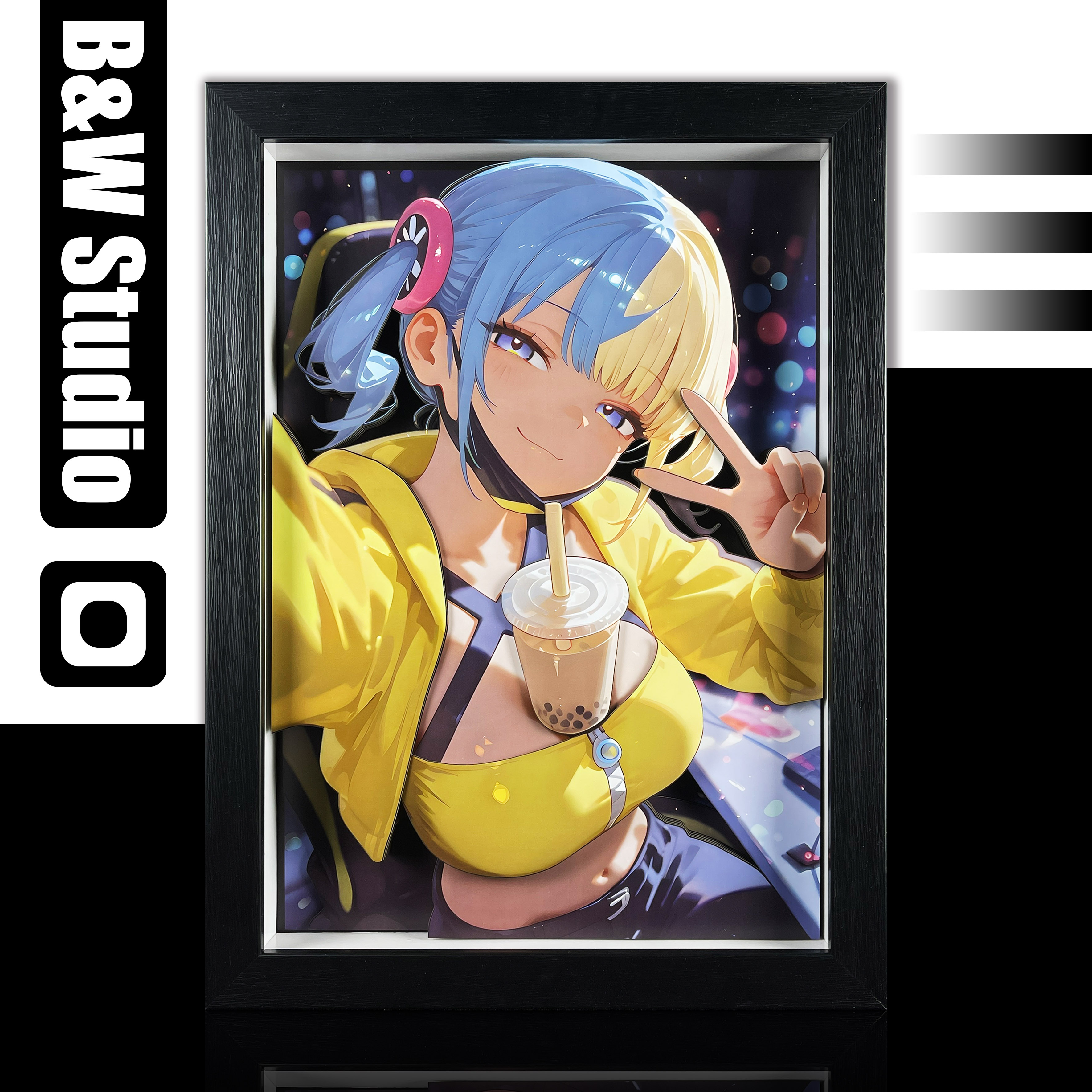 B&W Studio - Canari 3D Decorative Painting Pokemon