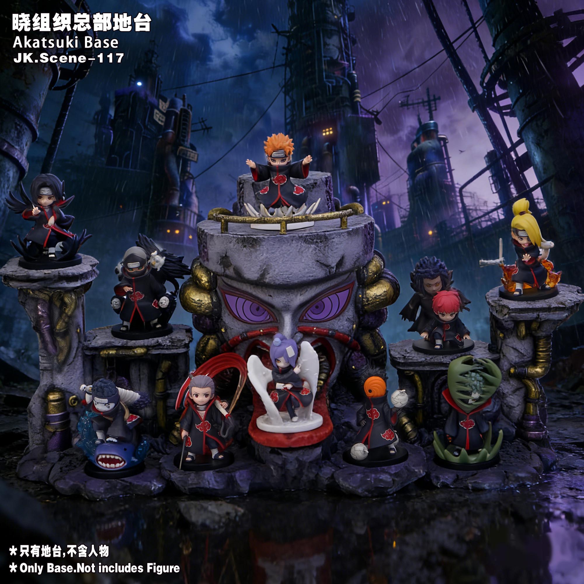 Jacksdo Studio - Akatsuki Base Naruto Statue