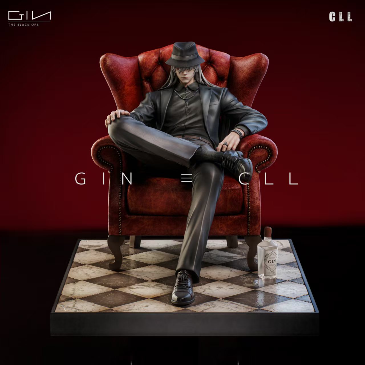 CLL Studio - Gin Detective Conan Statue