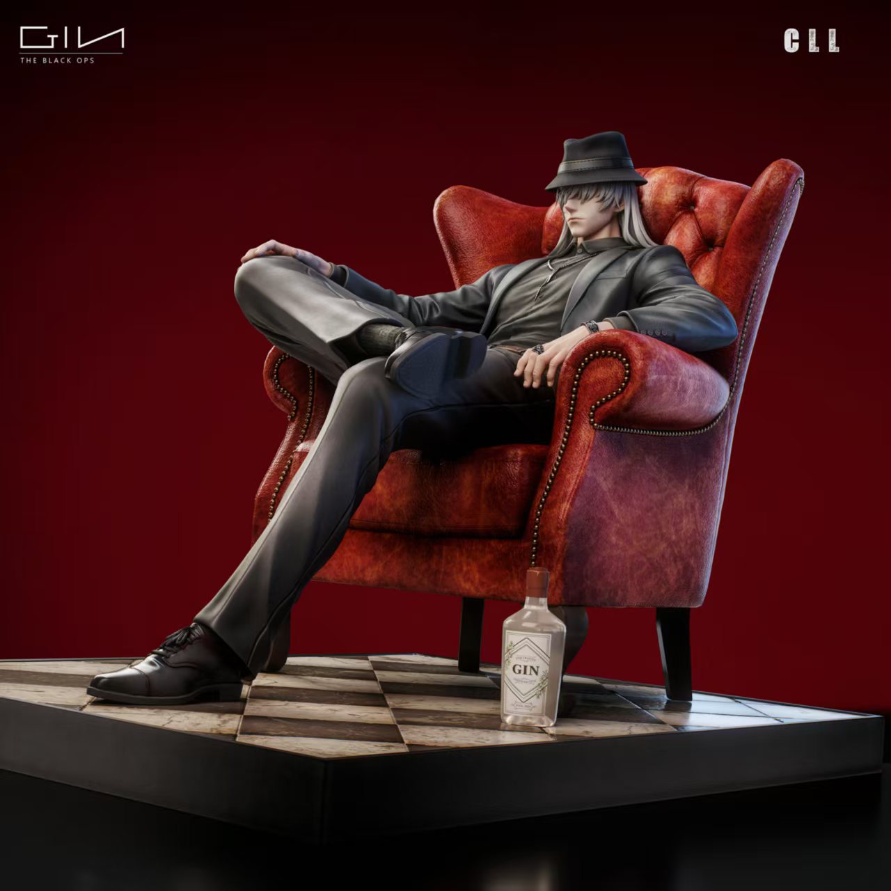 CLL Studio - Gin Detective Conan Statue