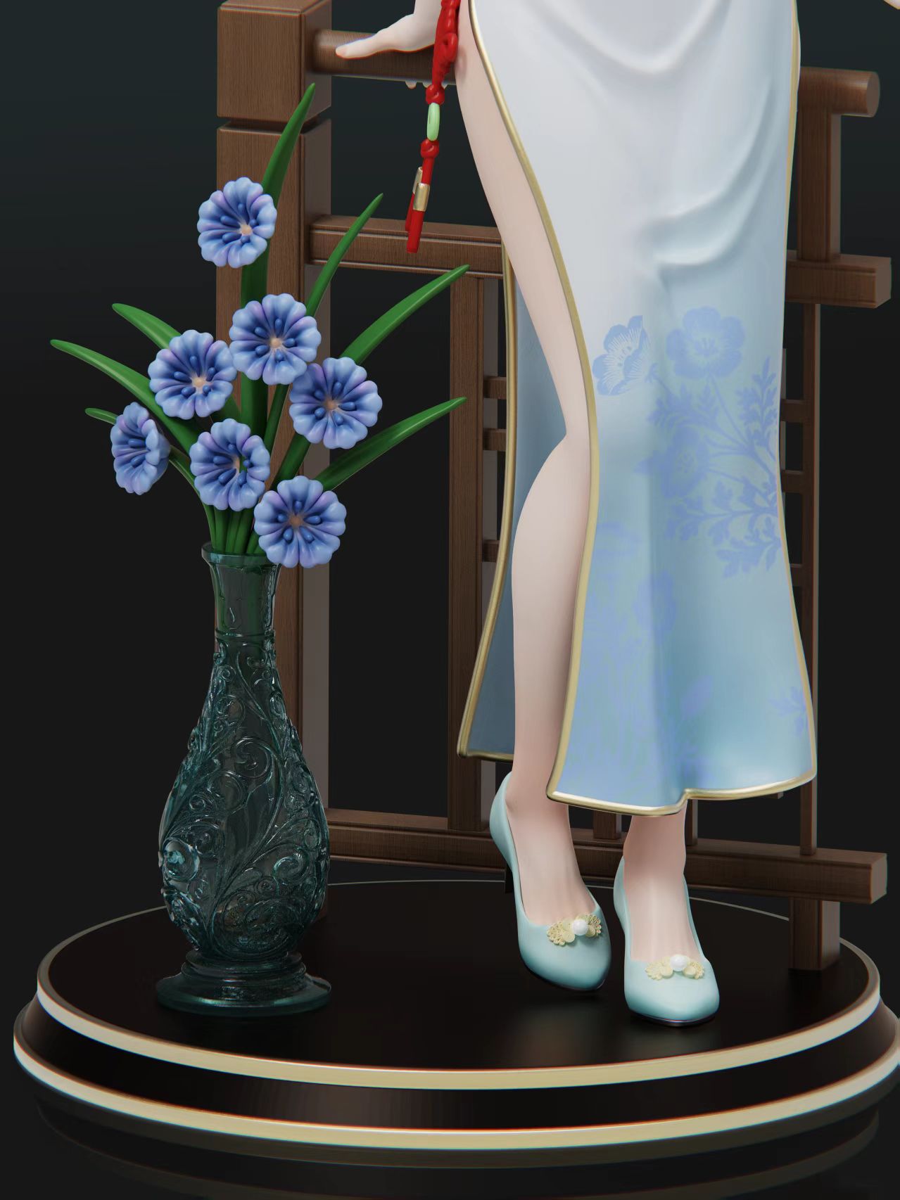 Liu Li Studio - Frieren Cheongsam Frieren: Beyond Journey's End Statue