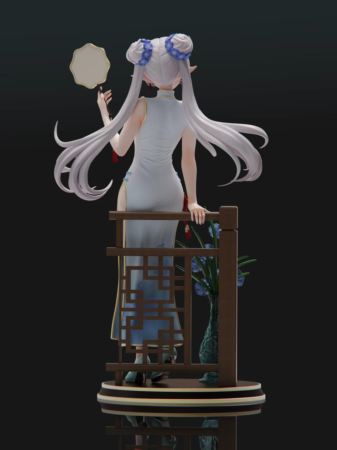 Liu Li Studio - Frieren Cheongsam Frieren: Beyond Journey's End Statue