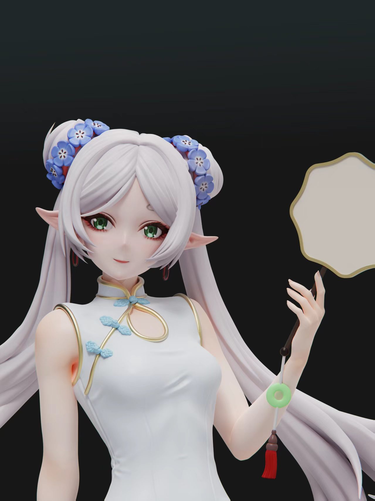 Liu Li Studio - Frieren Cheongsam Frieren: Beyond Journey's End Statue