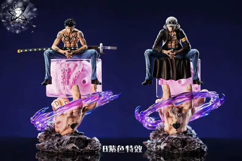 Dream Lab Studio - Trafalgar D. Water Law 'Heart DLC Only One Piece Statue
