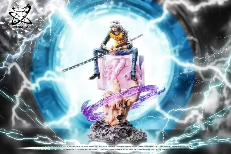 Dream Lab Studio - Trafalgar D. Water Law 'Heart DLC Only One Piece Statue