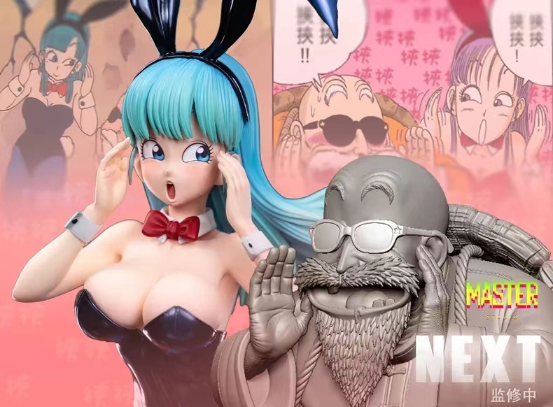 Master Studio - Fire Mountain Arc Bunny Girl Bulma Dragon Ball Statue