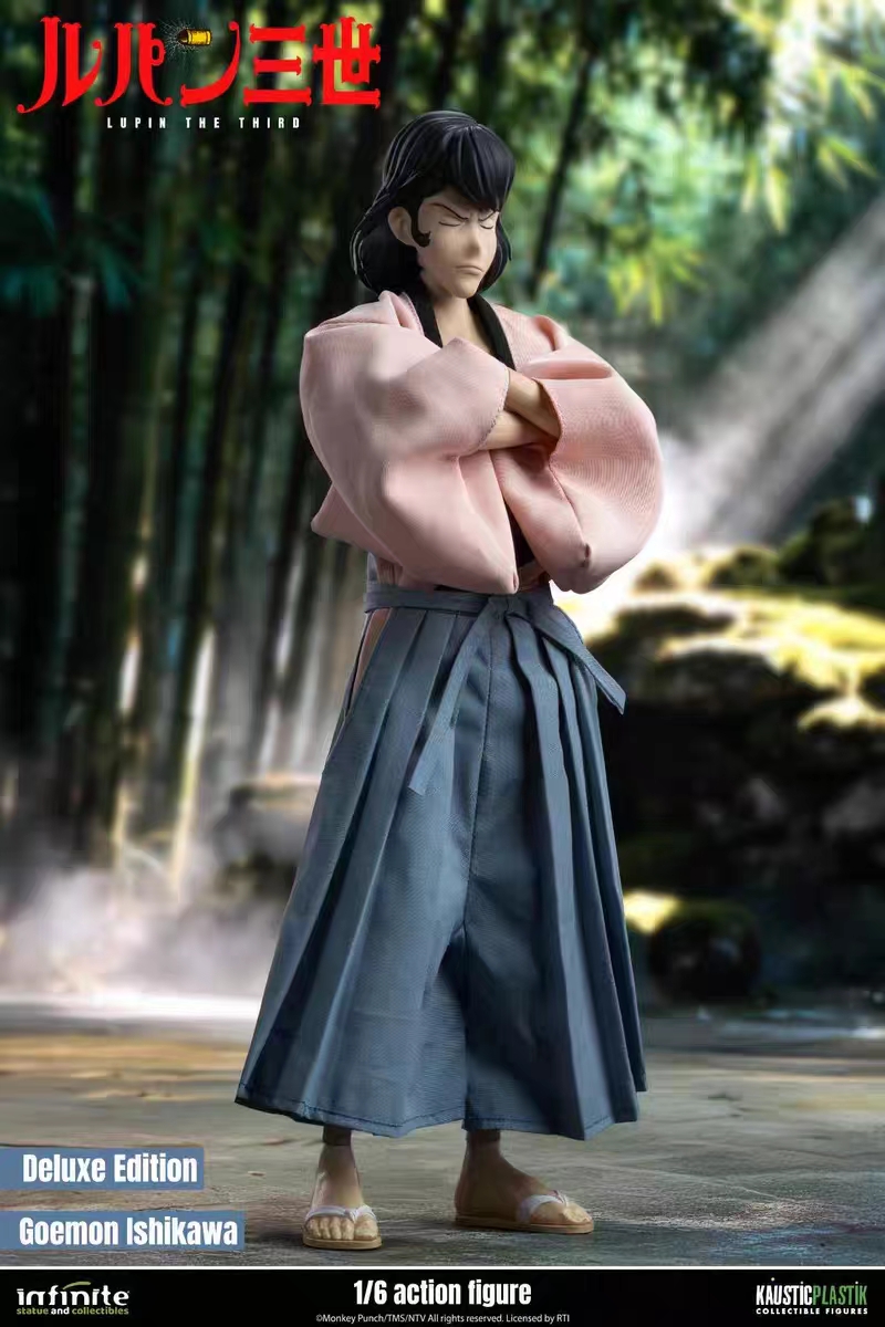 Infinite Statue - LUPIN THE 3rd THE ITALIAN ADVENTURE  ACTION FIGURE GOEMON ISHIKAWA XIII Licensed