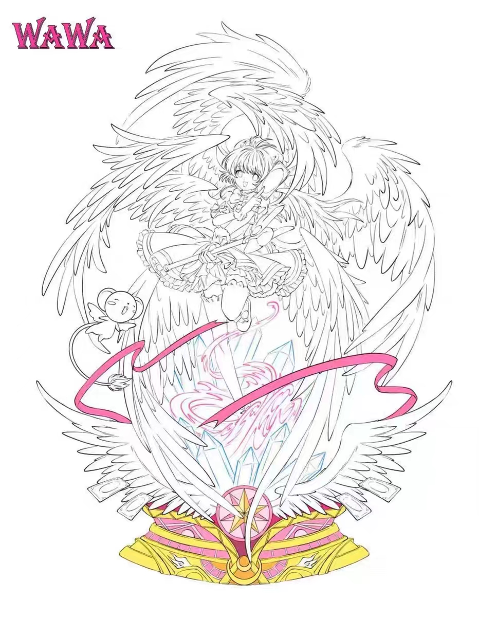 WAWA Studio - Sakura Kinomoto Cardcaptor Sakura Statue 