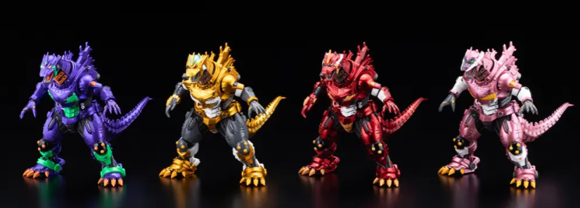 X-PLUS PLEX Studio - Gekizou Series Type-3 Kiryu EVA Color Ver. 4Pack BOX Licensed Statue 