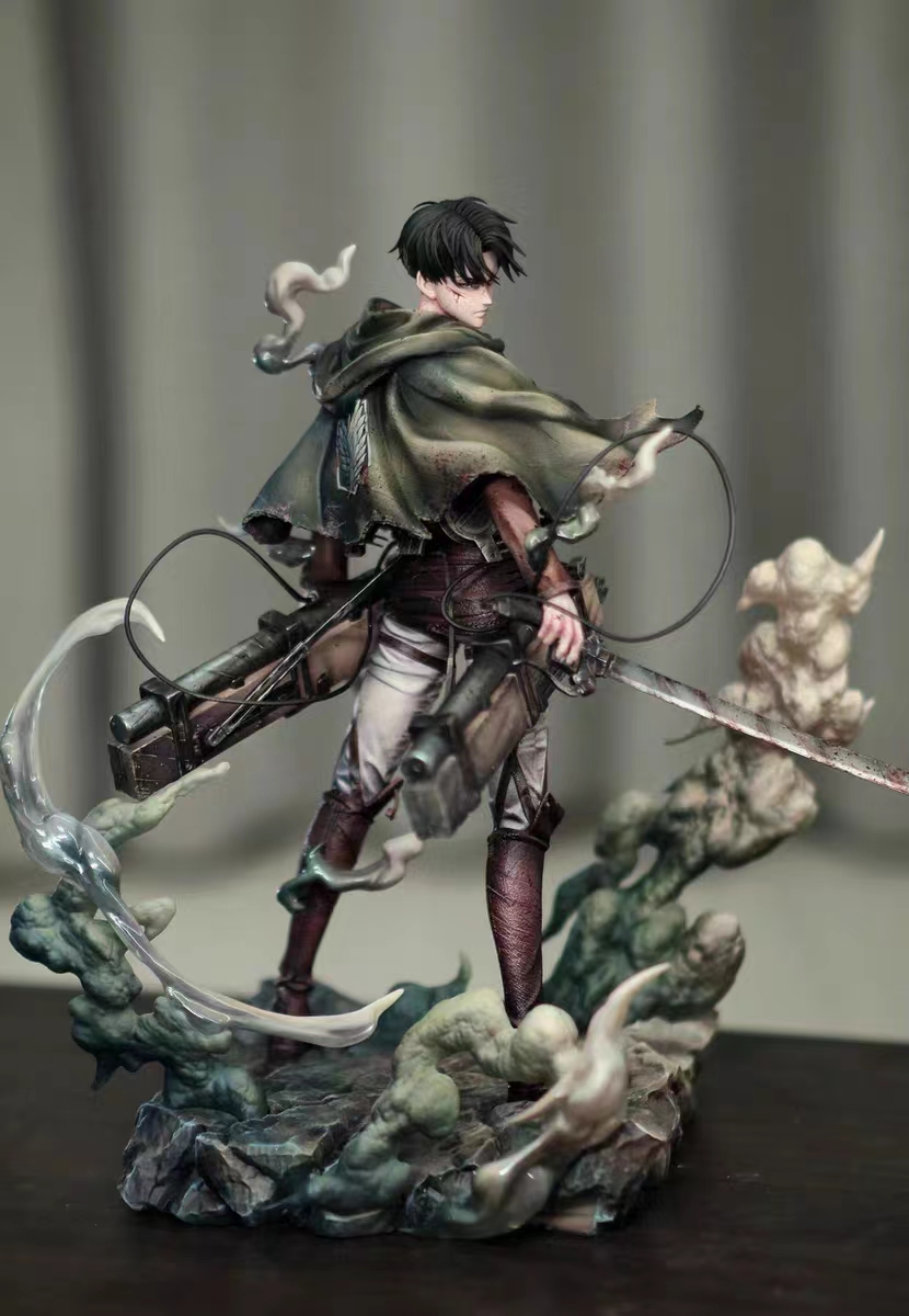 Scarlet Studio - Levi Ackerman Attack On Titan Statue