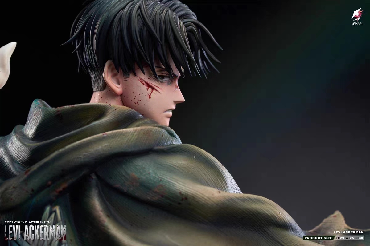 Scarlet Studio - Levi Ackerman Attack On Titan Statue