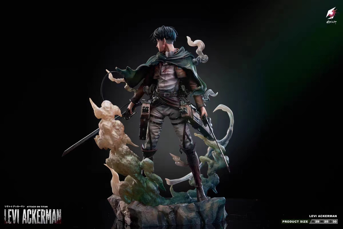 Scarlet Studio - Levi Ackerman Attack On Titan Statue