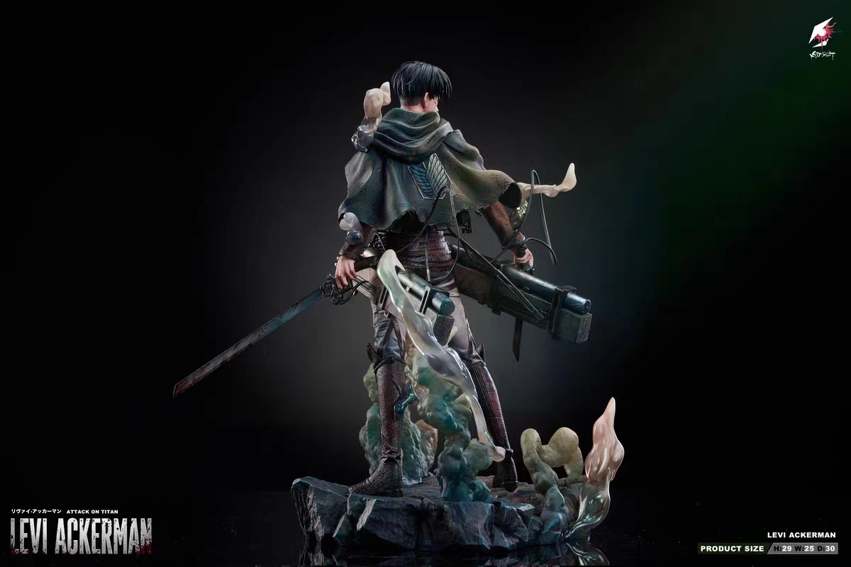 Scarlet Studio - Levi Ackerman Attack On Titan Statue