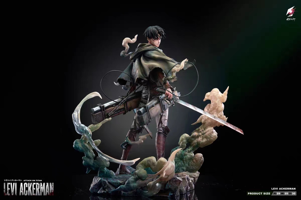 Scarlet Studio - Levi Ackerman Attack On Titan Statue
