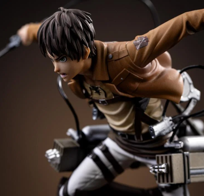 Iron Studio -Eren Yeager Attack on Titan Scale  Statue ATTCK136026-10 Licensed 