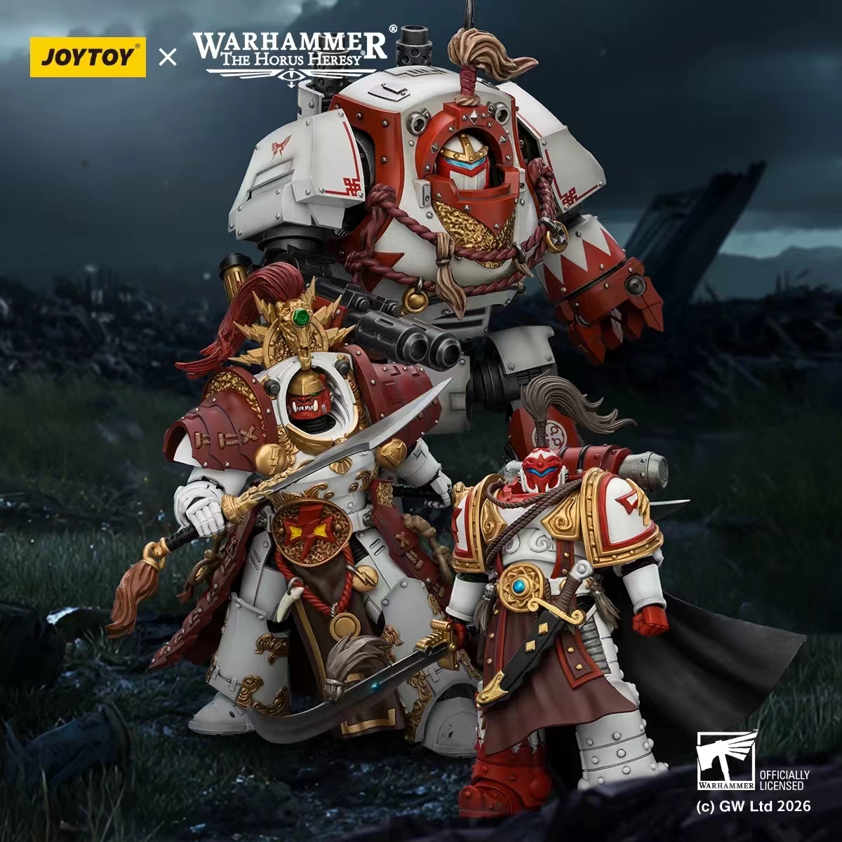 JOYTOY - Warhammer Series White Scars JT03622 JT03783 JT03790 Licensed