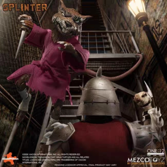 Mezco Studio - Collective Splinter Licensed Statue