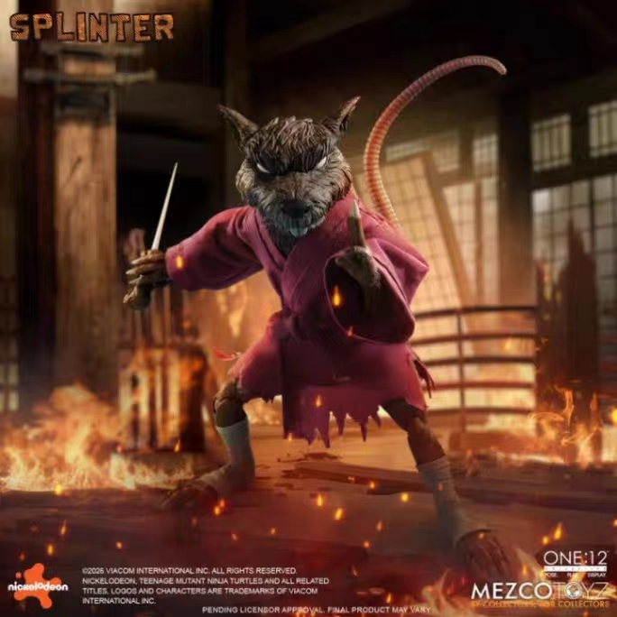 Mezco Studio - Collective Splinter Licensed Statue
