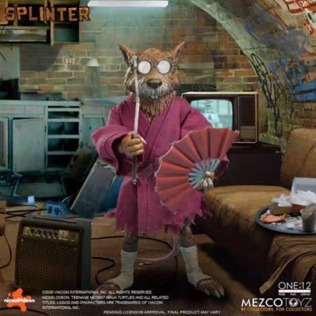 Mezco Studio - Collective Splinter Licensed Statue