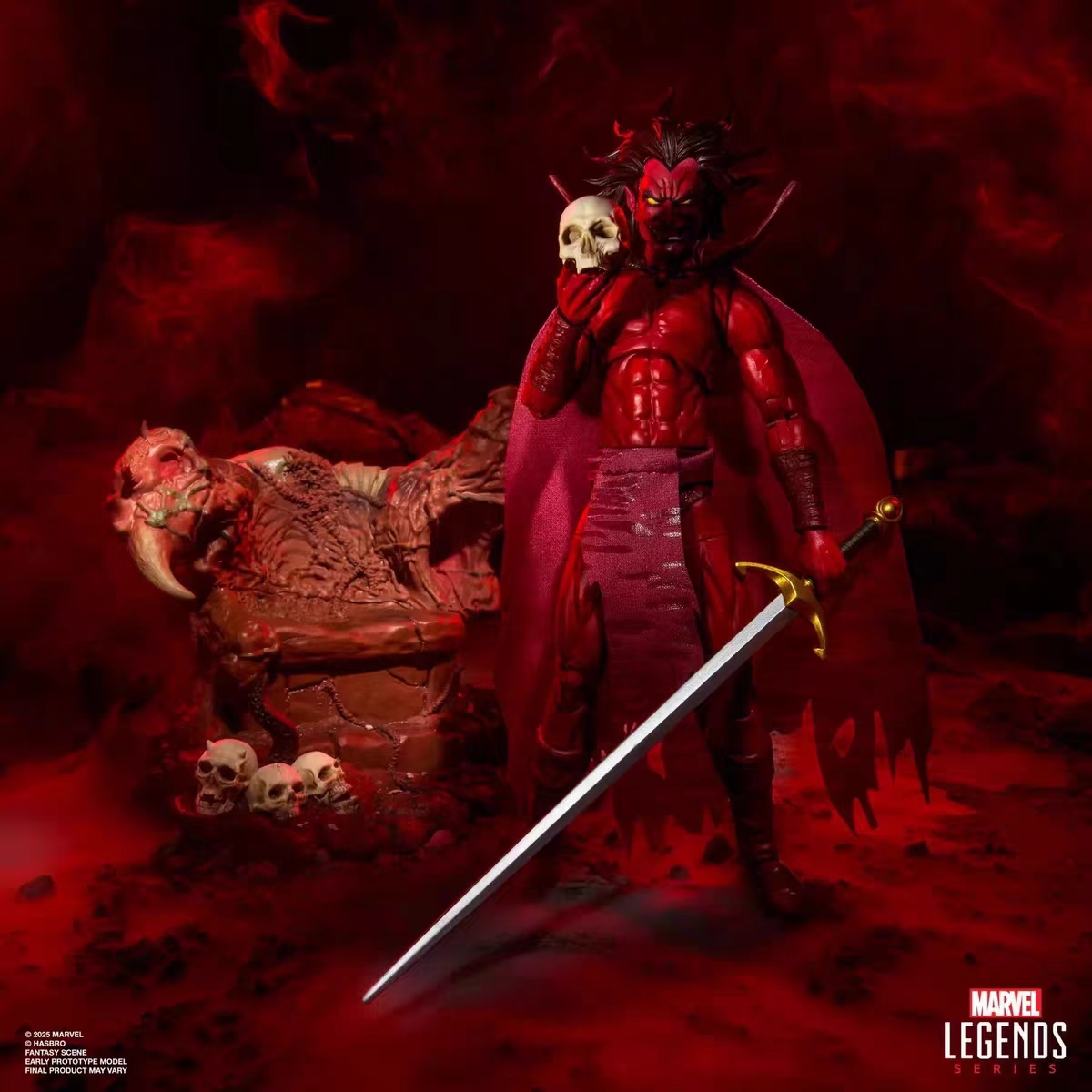 Hasbro Studio - Marvel Legends - Mephisto with Throne of Hell  Action Figure Licensed