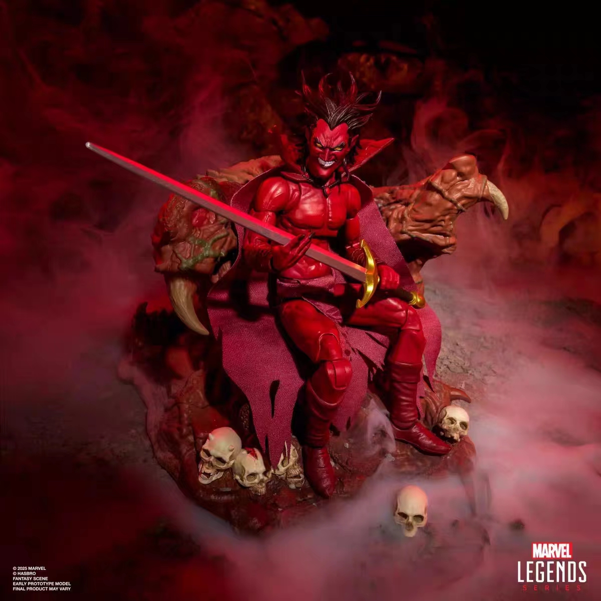 Hasbro Studio - Marvel Legends - Mephisto with Throne of Hell  Action Figure Licensed