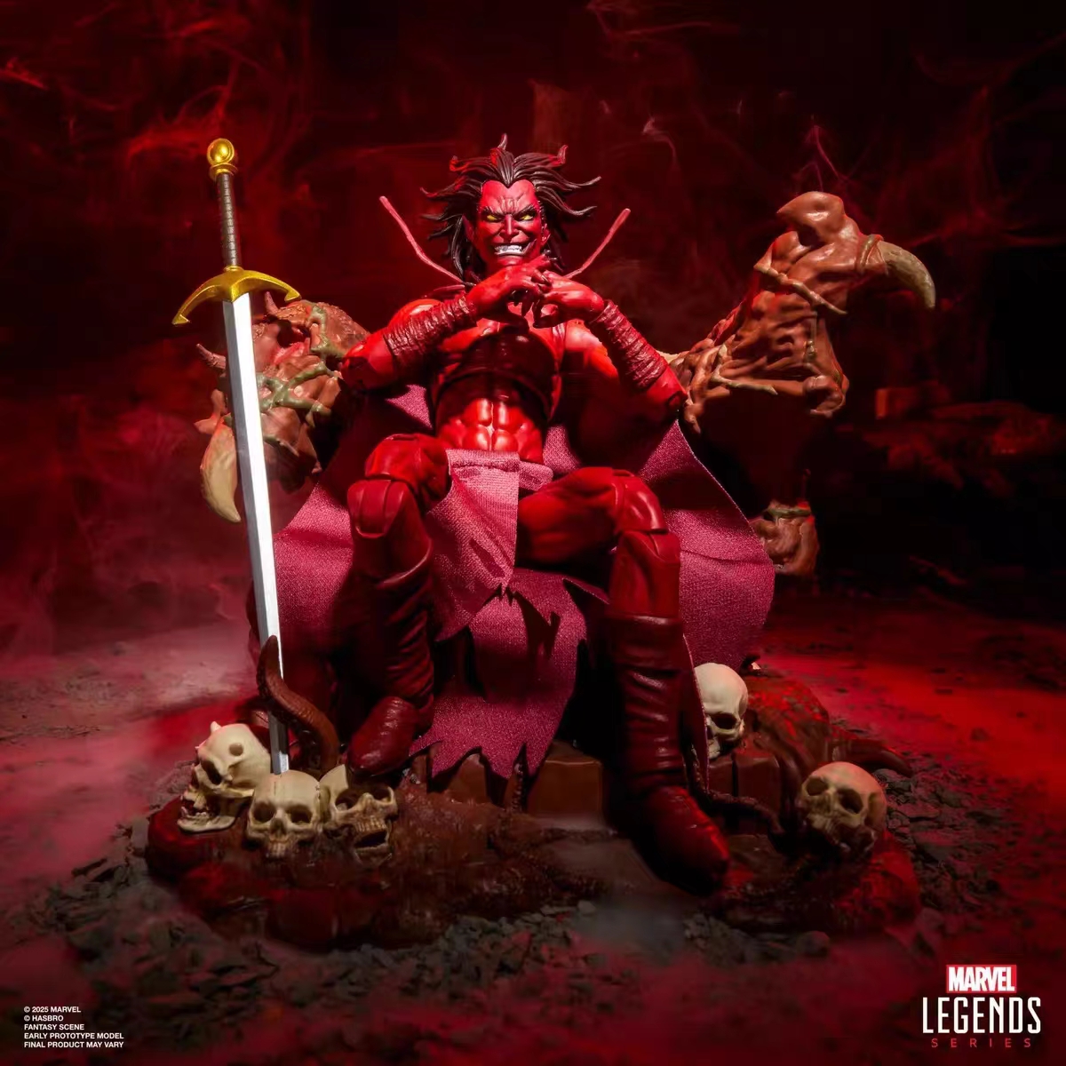 Hasbro Studio - Marvel Legends - Mephisto with Throne of Hell  Action Figure Licensed