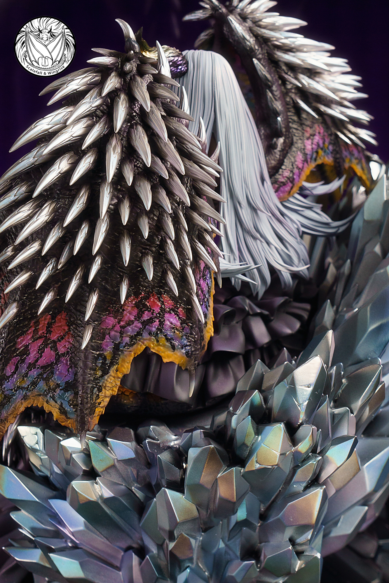 Scalefall Wingrise Huanlin Huayi Studio Monster Hunter Ruiner Nergigante (Dragon Girl)