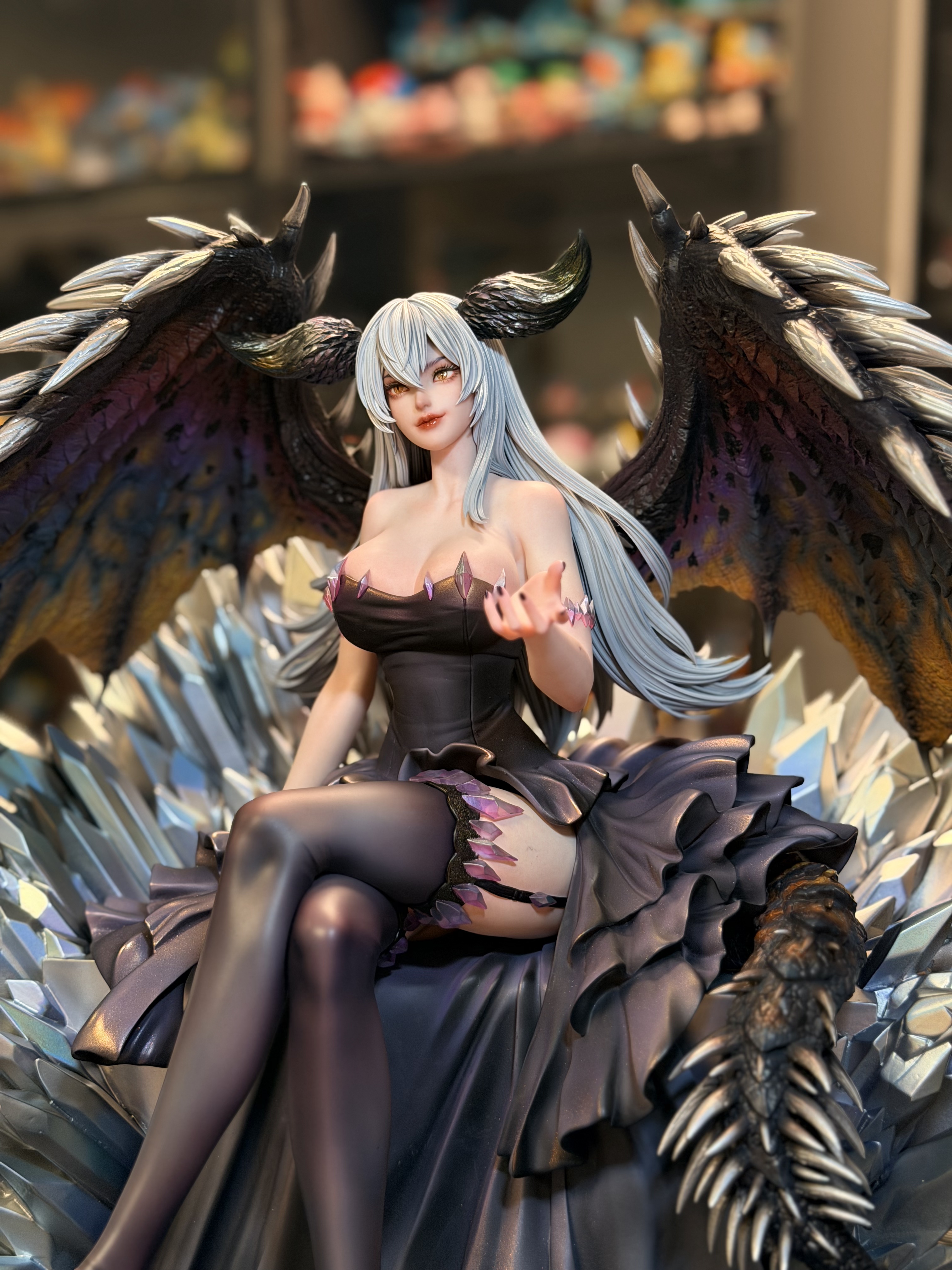 Scalefall Wingrise Huanlin Huayi Studio Monster Hunter Ruiner Nergigante (Dragon Girl)