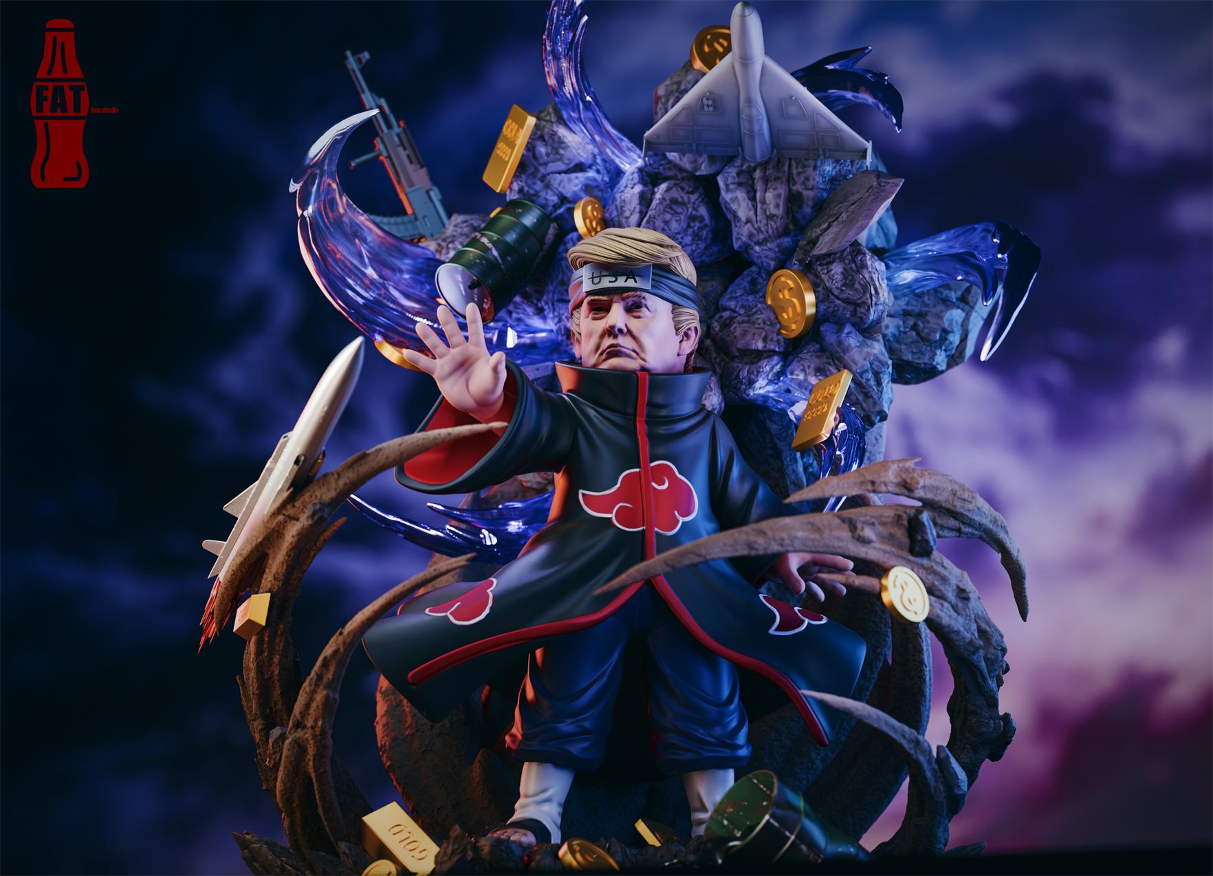 FAT BOY Studio Trump Cosplay Naruto Akatsuki Superstar