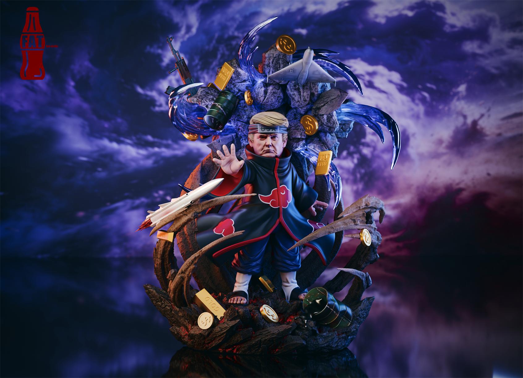 FAT BOY Studio Trump Cosplay Naruto Akatsuki Superstar