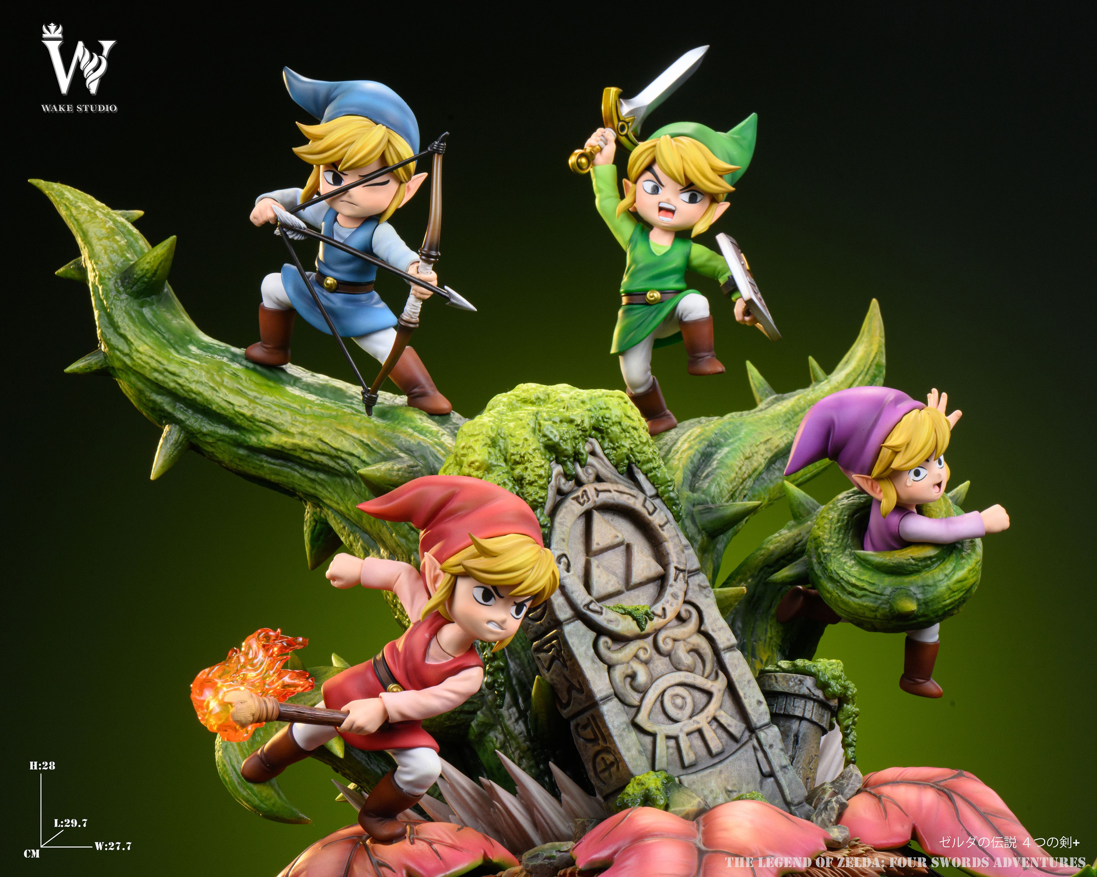 Wake Studio Link Four Swords Adventures The Legend of Zelda